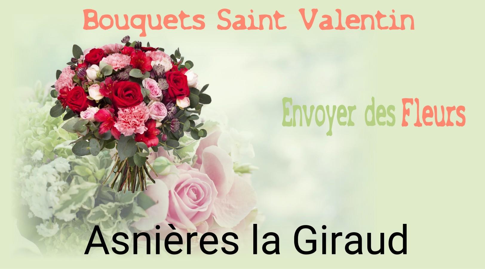 Roses de Saint-Valentin livrées à Asnières-la-Giraud